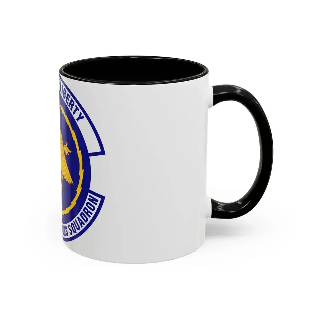 673d Communications Squadron (U.S. Air Force) Accent Coffee Mug - Go Mug Yourself