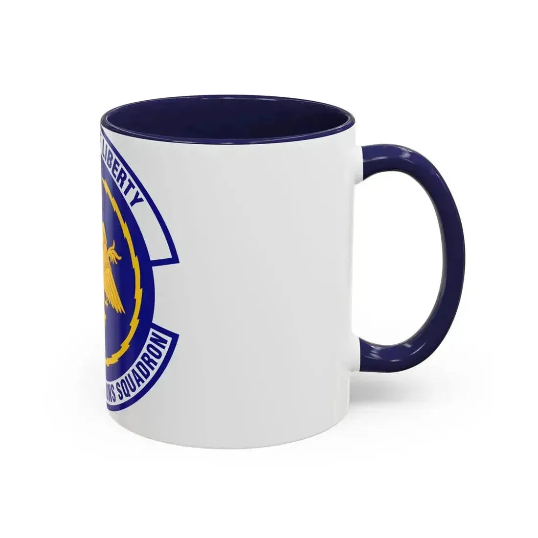 673d Communications Squadron (U.S. Air Force) Accent Coffee Mug - Go Mug Yourself