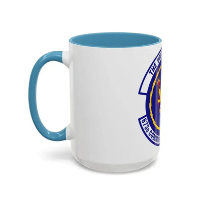 673d Communications Squadron (U.S. Air Force) Accent Coffee Mug - Go Mug Yourself