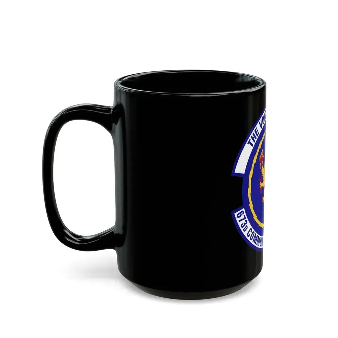 673d Communications Squadron (U.S. Air Force) Black Coffee Mug - Go Mug Yourself