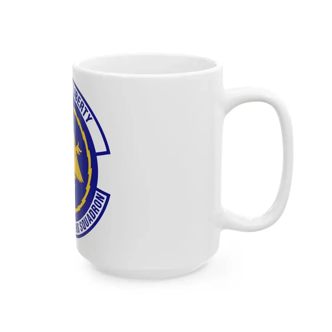 673d Communications Squadron (U.S. Air Force) White Coffee Mug - Go Mug Yourself