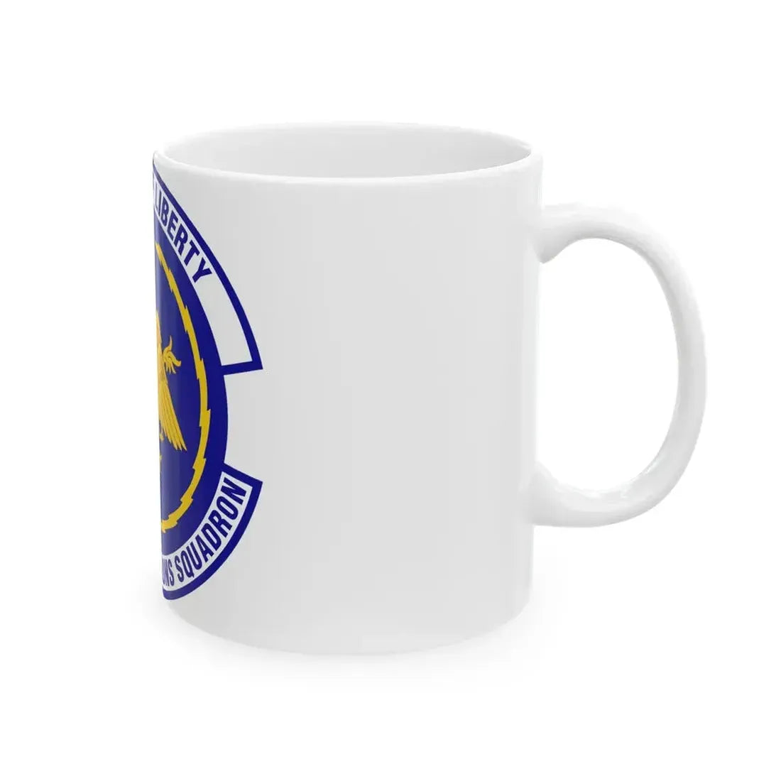 673d Communications Squadron (U.S. Air Force) White Coffee Mug - Go Mug Yourself