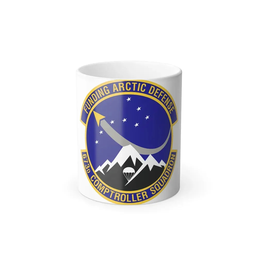 673d Comptroller Squadron (U.S. Air Force) Color Changing Coffee Mug 11oz - Go Mug Yourself