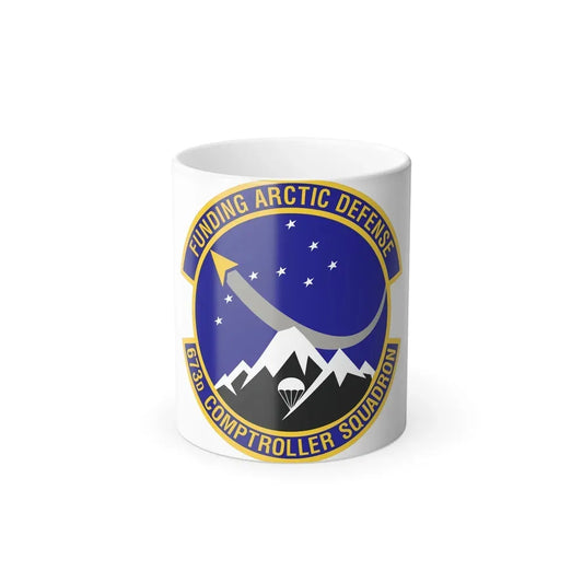 673d Comptroller Squadron (U.S. Air Force) Color Changing Coffee Mug 11oz - Go Mug Yourself
