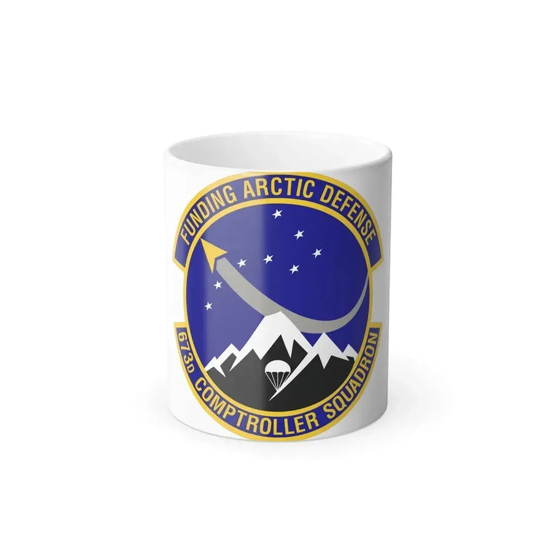 673d Comptroller Squadron (U.S. Air Force) Color Changing Coffee Mug 11oz - Go Mug Yourself