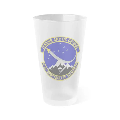 673d Comptroller Squadron (U.S. Air Force) Frosted Pint Glass 16oz 16oz Frosted - Go Mug Yourself