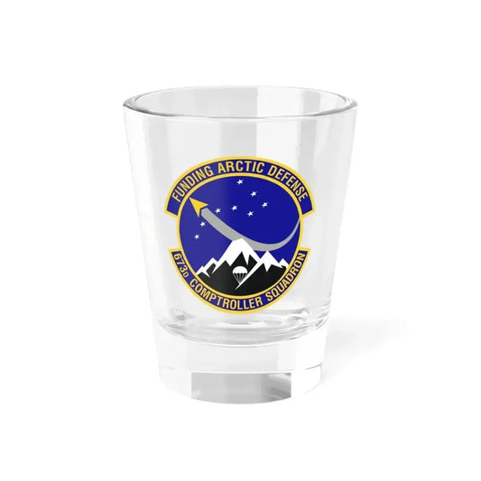 673d Comptroller Squadron (U.S. Air Force) Shot Glass 1.5oz 1.5oz - Go Mug Yourself