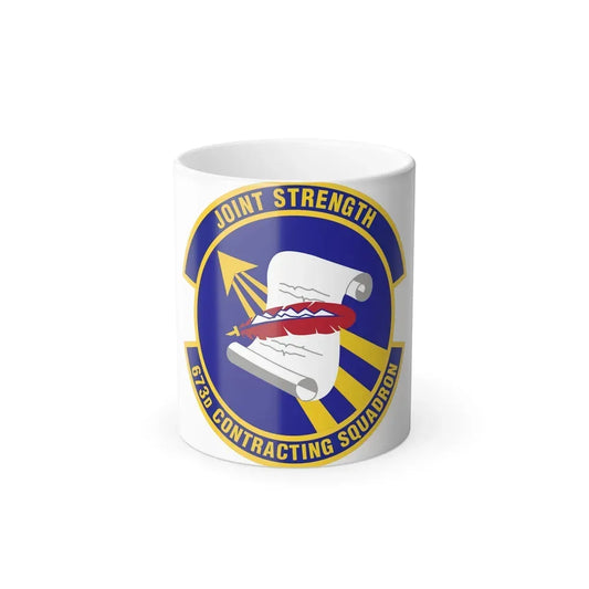 673d Contracting Squadron (U.S. Air Force) Color Changing Coffee Mug 11oz - Go Mug Yourself