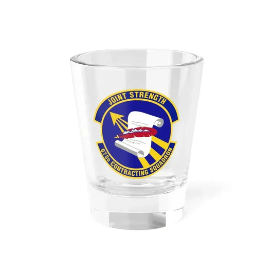 673d Contracting Squadron (U.S. Air Force) Shot Glass 1.5oz 1.5oz - Go Mug Yourself