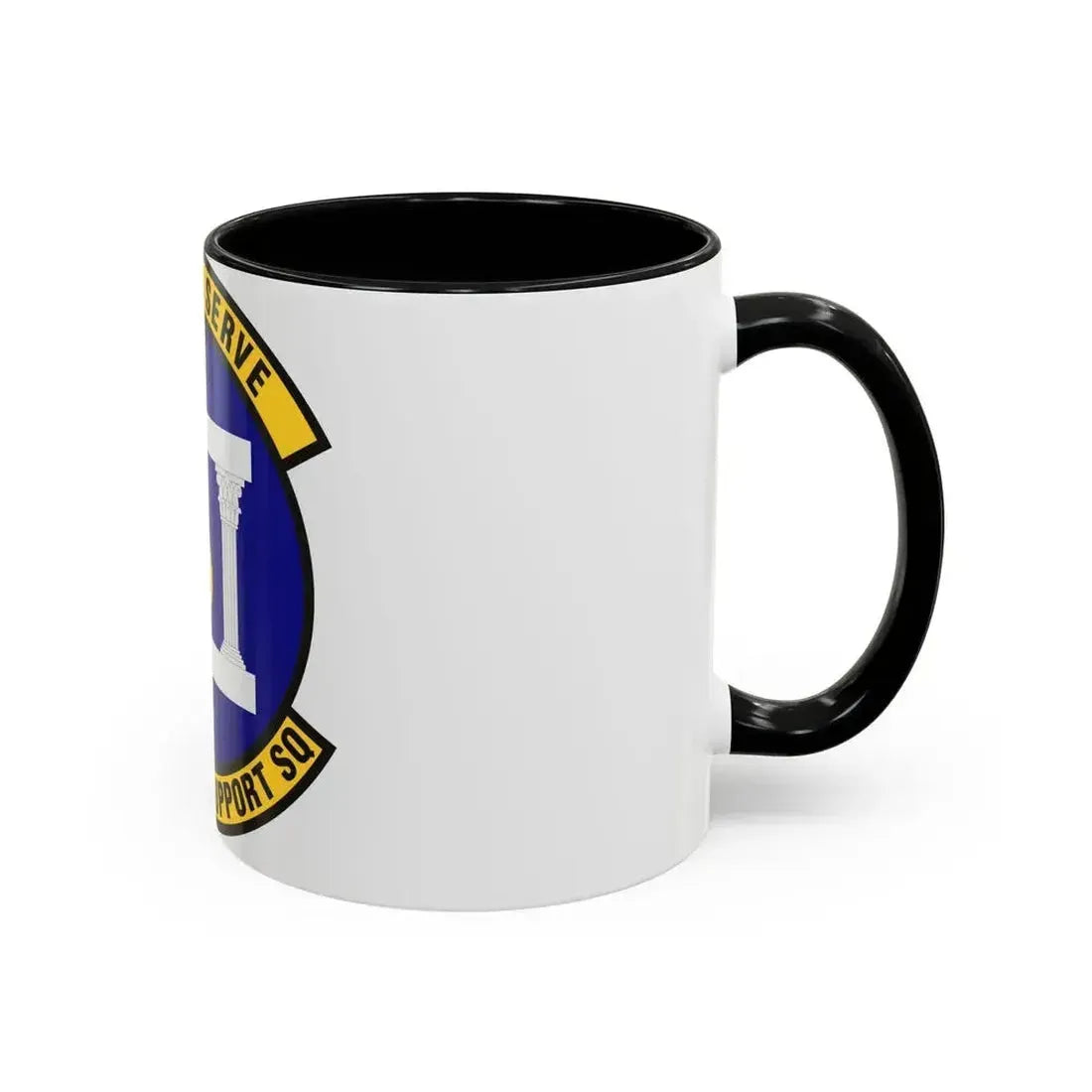 673d Force Support Squadron (U.S. Air Force) Accent Coffee Mug - Go Mug Yourself