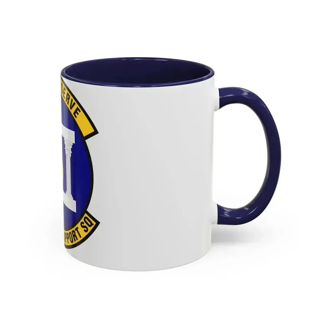 673d Force Support Squadron (U.S. Air Force) Accent Coffee Mug - Go Mug Yourself