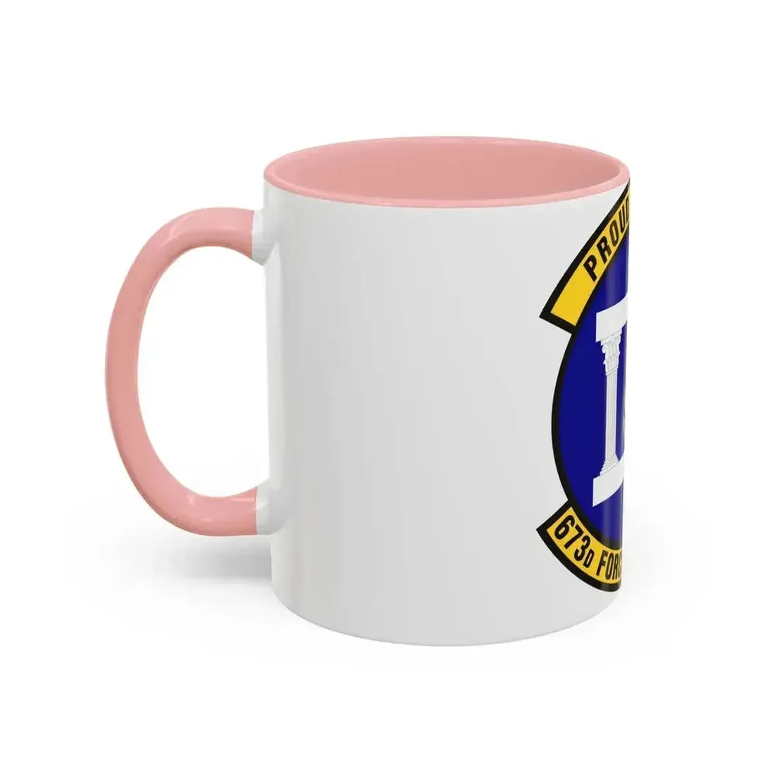 673d Force Support Squadron (U.S. Air Force) Accent Coffee Mug - Go Mug Yourself