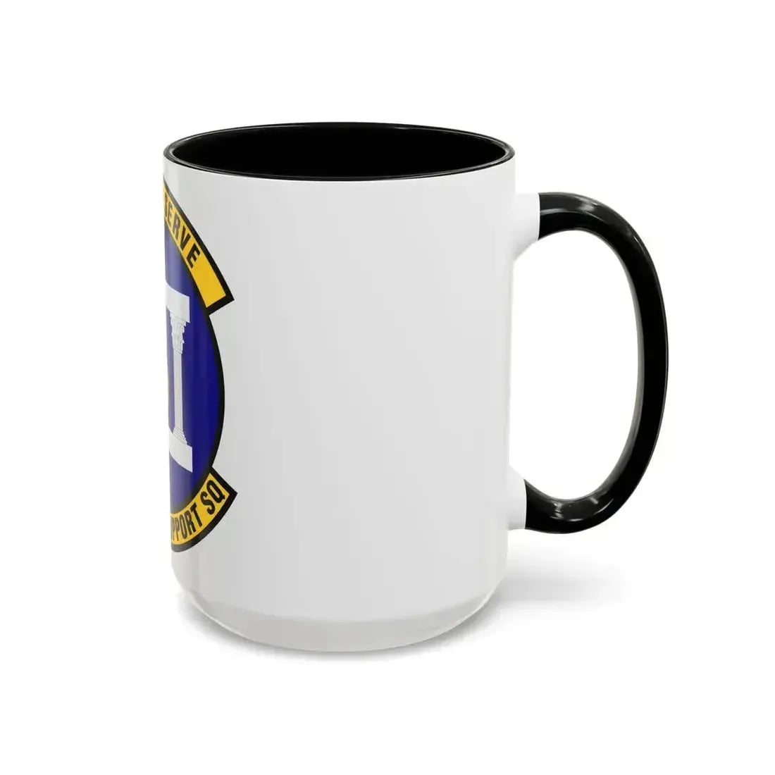 673d Force Support Squadron (U.S. Air Force) Accent Coffee Mug - Go Mug Yourself