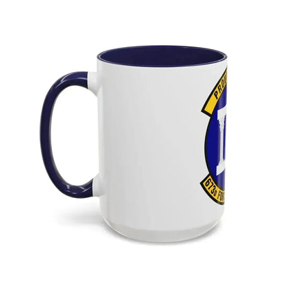 673d Force Support Squadron (U.S. Air Force) Accent Coffee Mug - Go Mug Yourself