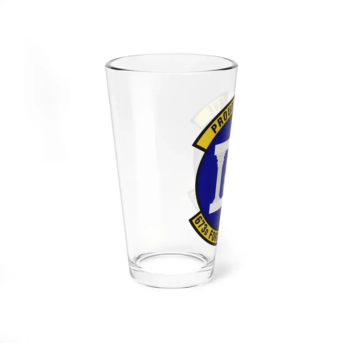 673d Force Support Squadron (U.S. Air Force) Pint Glass 16oz - Go Mug Yourself