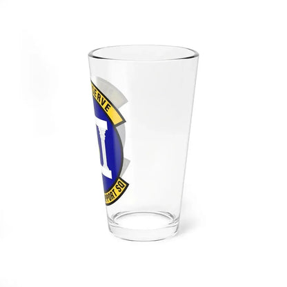 673d Force Support Squadron (U.S. Air Force) Pint Glass 16oz - Go Mug Yourself