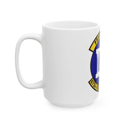 673d Force Support Squadron (U.S. Air Force) White Coffee Mug - Go Mug Yourself