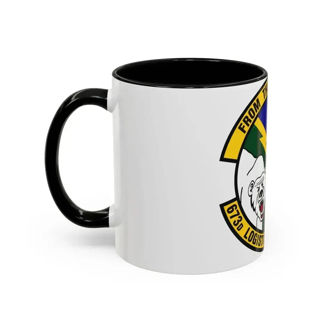 673d Logistics Readiness Squadron (U.S. Air Force) Accent Coffee Mug - Go Mug Yourself