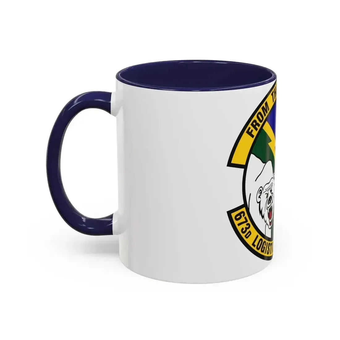 673d Logistics Readiness Squadron (U.S. Air Force) Accent Coffee Mug - Go Mug Yourself