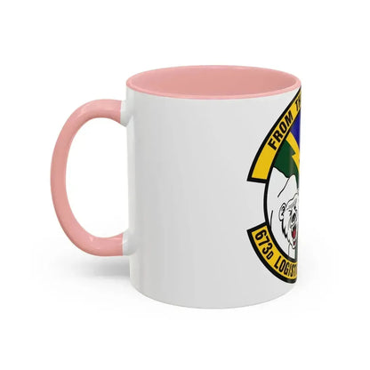 673d Logistics Readiness Squadron (U.S. Air Force) Accent Coffee Mug - Go Mug Yourself