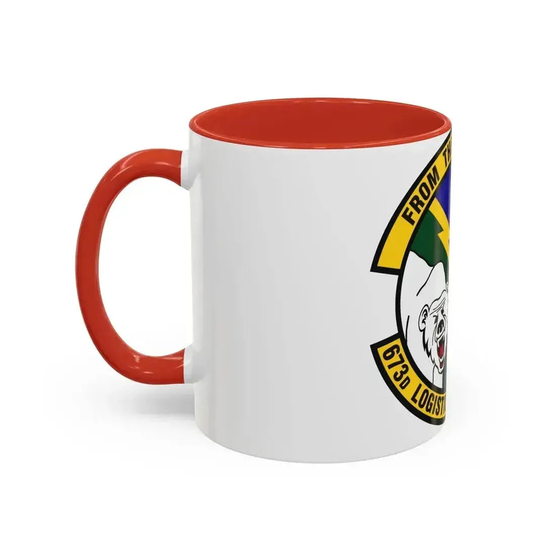 673d Logistics Readiness Squadron (U.S. Air Force) Accent Coffee Mug - Go Mug Yourself