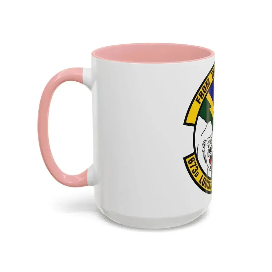 673d Logistics Readiness Squadron (U.S. Air Force) Accent Coffee Mug - Go Mug Yourself