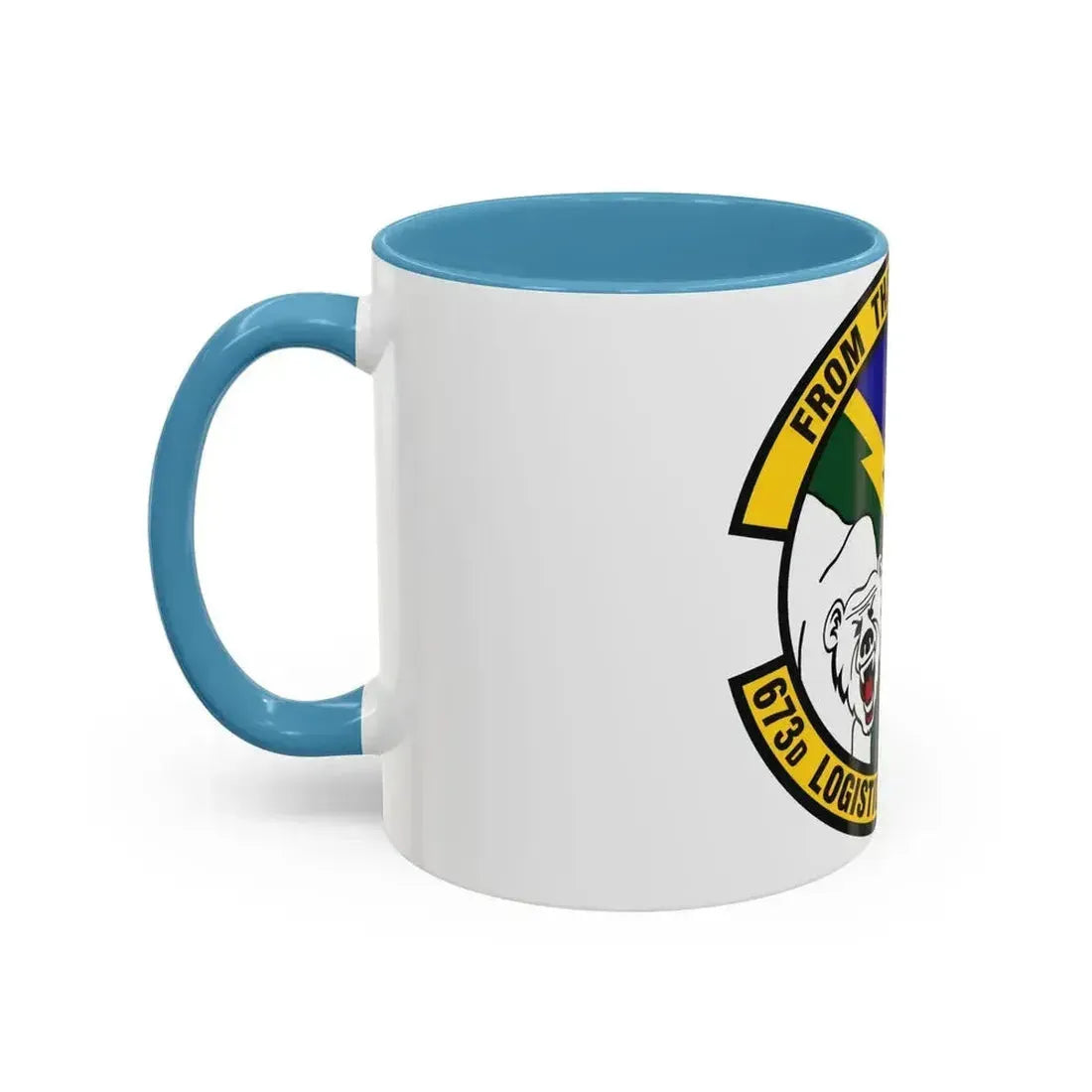 673d Logistics Readiness Squadron (U.S. Air Force) Accent Coffee Mug - Go Mug Yourself