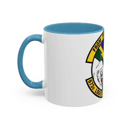 673d Logistics Readiness Squadron (U.S. Air Force) Accent Coffee Mug - Go Mug Yourself