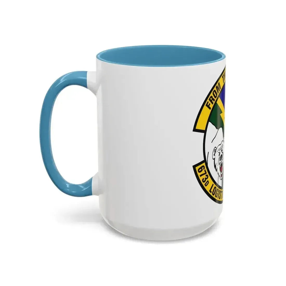 673d Logistics Readiness Squadron (U.S. Air Force) Accent Coffee Mug - Go Mug Yourself