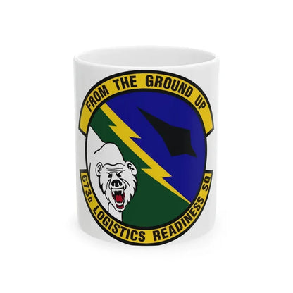 673d Logistics Readiness Squadron (U.S. Air Force) White Coffee Mug 11oz - Go Mug Yourself