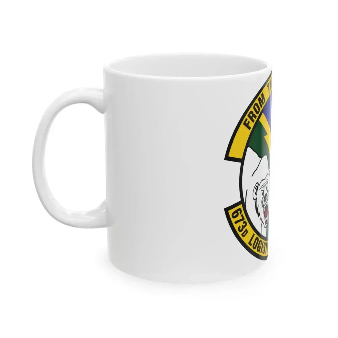 673d Logistics Readiness Squadron (U.S. Air Force) White Coffee Mug - Go Mug Yourself