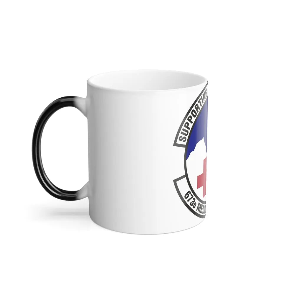 673d Medical Support Squadron (U.S. Air Force) Color Changing Coffee Mug-Go Mug Yourself