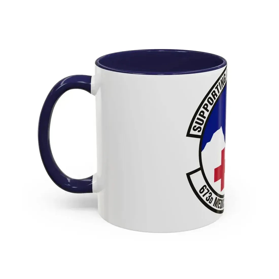 673d Medical Support Squadron (U.S. Air Force) Accent Coffee Mug - Go Mug Yourself