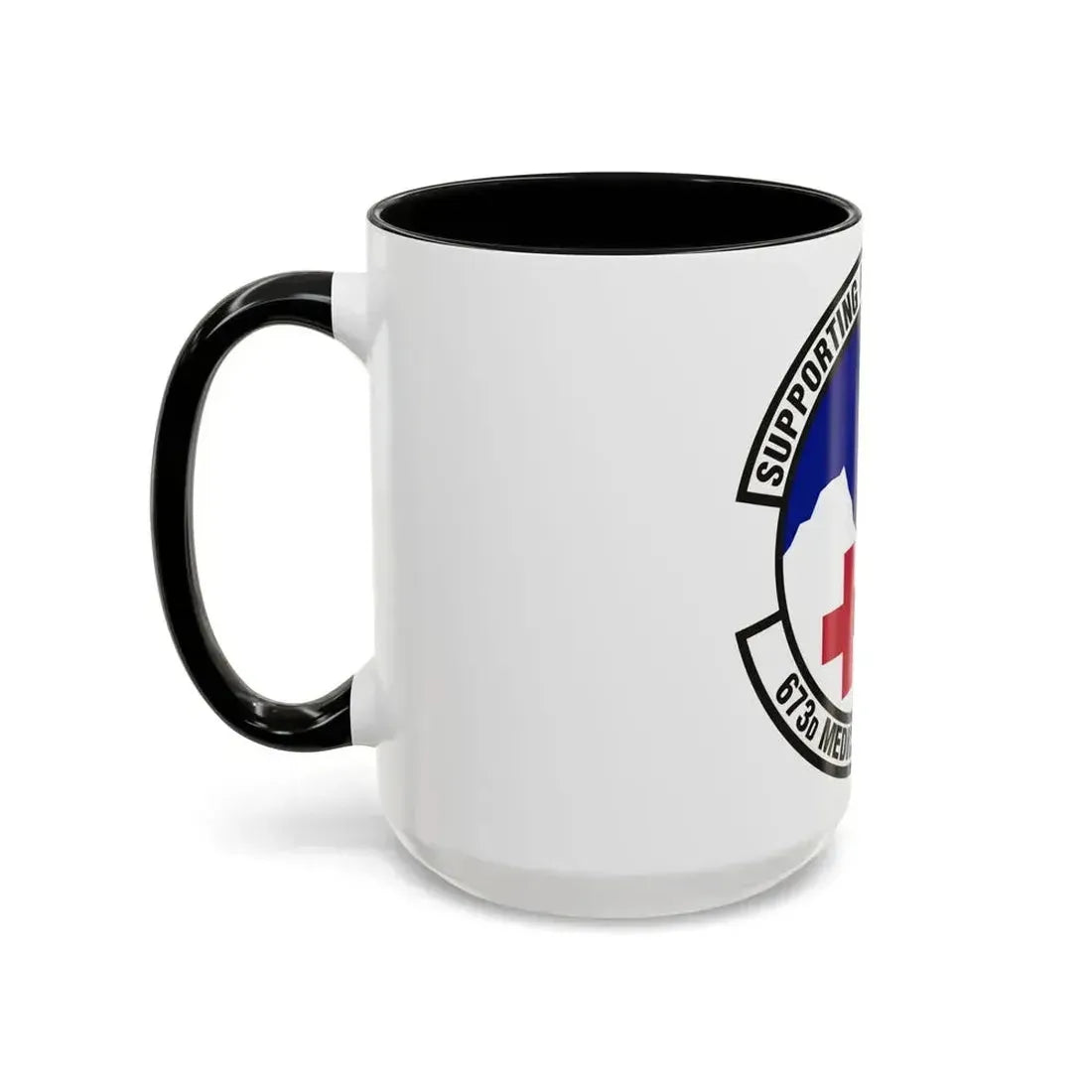 673d Medical Support Squadron (U.S. Air Force) Accent Coffee Mug - Go Mug Yourself