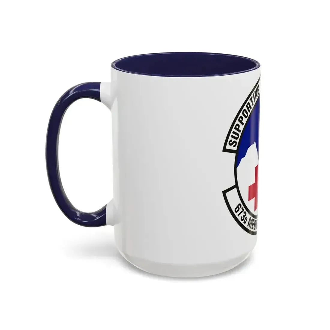 673d Medical Support Squadron (U.S. Air Force) Accent Coffee Mug - Go Mug Yourself