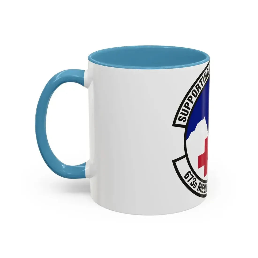 673d Medical Support Squadron (U.S. Air Force) Accent Coffee Mug - Go Mug Yourself