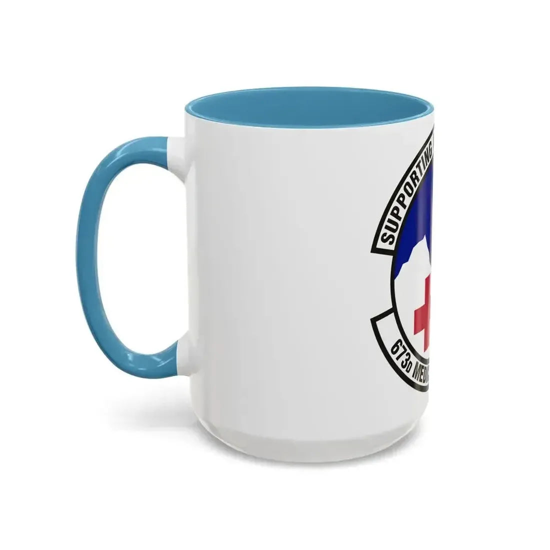 673d Medical Support Squadron (U.S. Air Force) Accent Coffee Mug - Go Mug Yourself