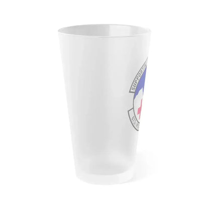 673d Medical Support Squadron (U.S. Air Force) Frosted Pint Glass 16oz - Go Mug Yourself