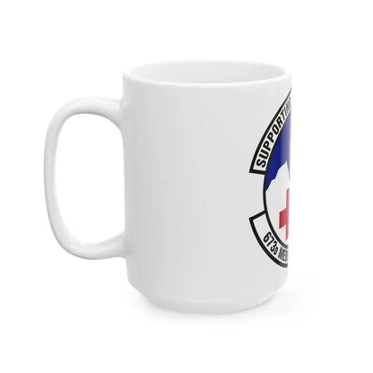 673d Medical Support Squadron (U.S. Air Force) White Coffee Mug - Go Mug Yourself