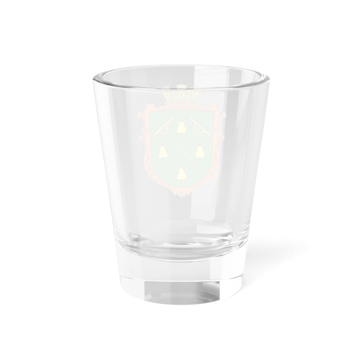 Coat of Arms of Hrushatychi (Ukraine) (Coat of Arms) Shot Glass 1.5oz