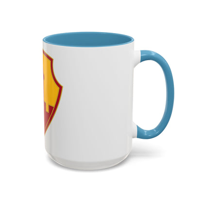 1ST MISSION SUPPORT COMMAND (U.S. Army) Accent Coffee Mug