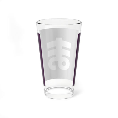 Flag of Manba Gunma (Japan) Pint Glass 16oz