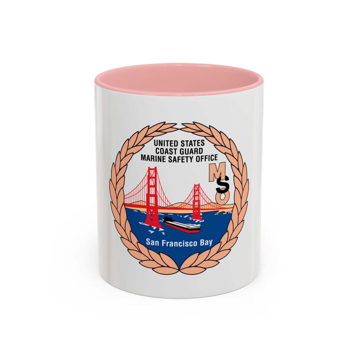 USCG MSO San Francisco Bay (U.S. Coast Guard) Accent Coffee Mug
