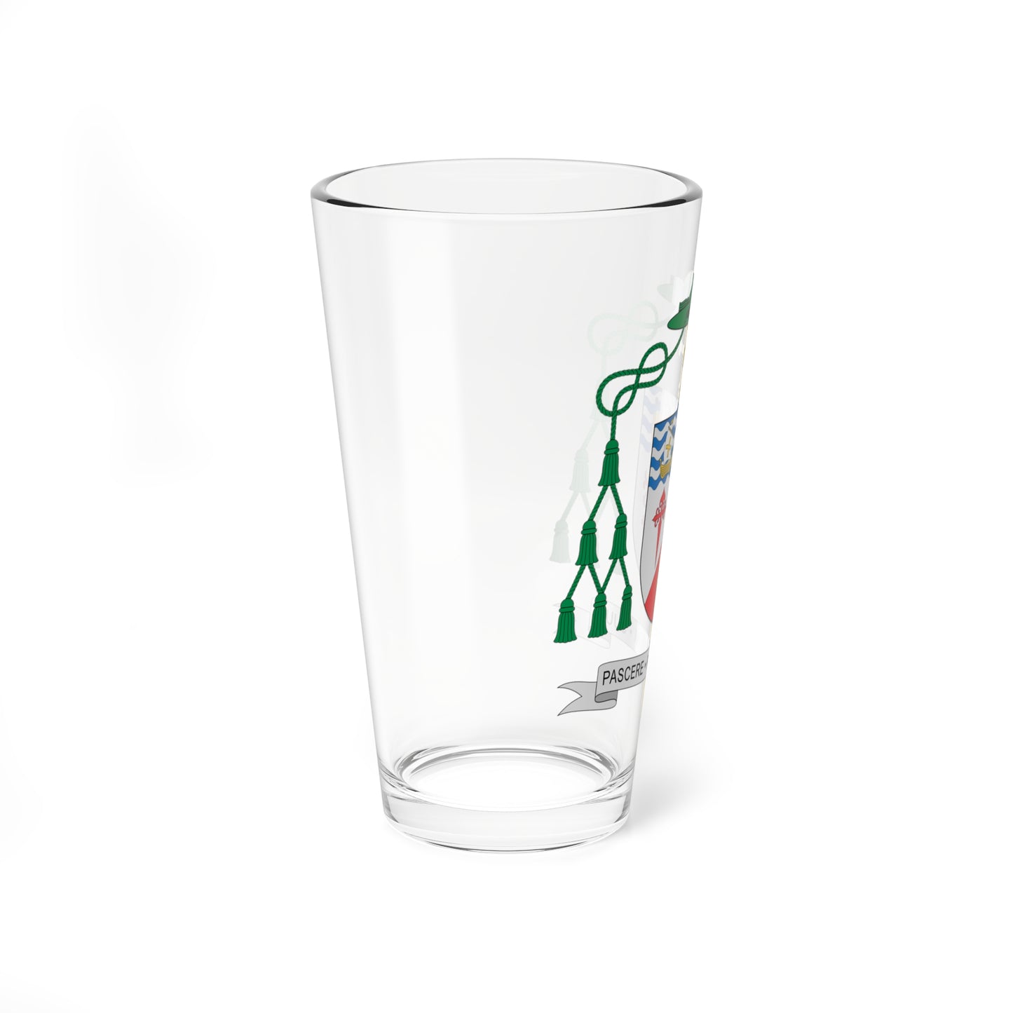 Escudo de David Arias Pérez (Spain) (Coat of Arms) Pint Glass 16oz