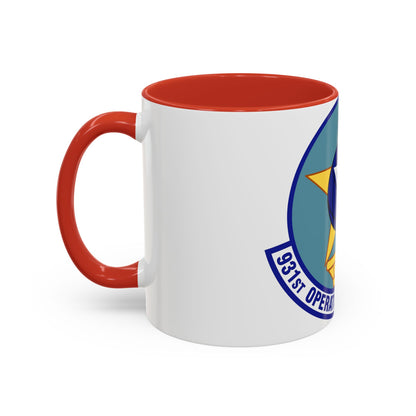 931st Operations Support Squadron (U.S. Air Force) Accent Coffee Mug