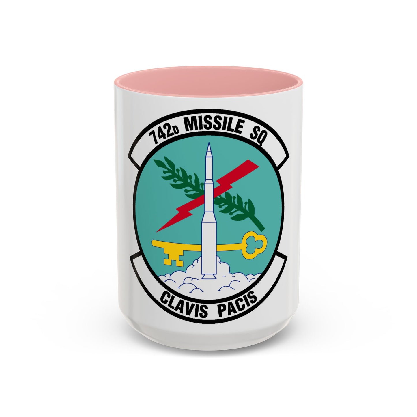 742 Missile Squadron AFGSC (U.S. Air Force) Accent Coffee Mug