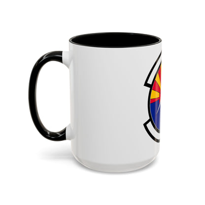 355 Healthcare Operations Squadron ACC (U.S. Air Force) Accent Coffee Mug