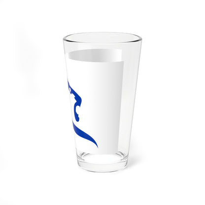 Flag of Luxembourg city (Luxembourg) Pint Glass 16oz