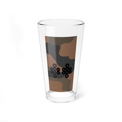 Mongolian Army LTC field black 1998 2017 (Mongolia) (Military Rank) Pint Glass 16oz