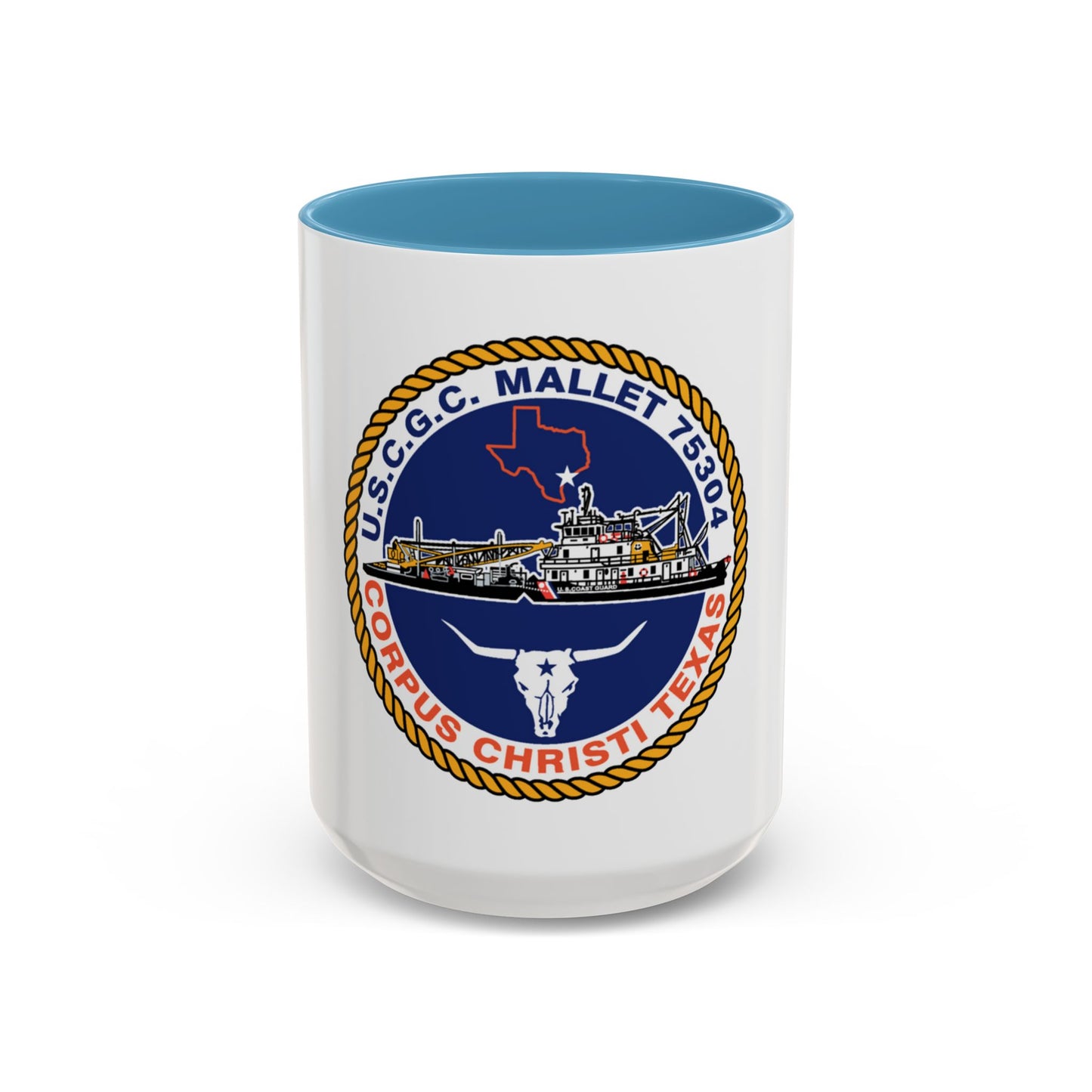 USCGC Mallet 75304 (U.S. Coast Guard) Accent Coffee Mug